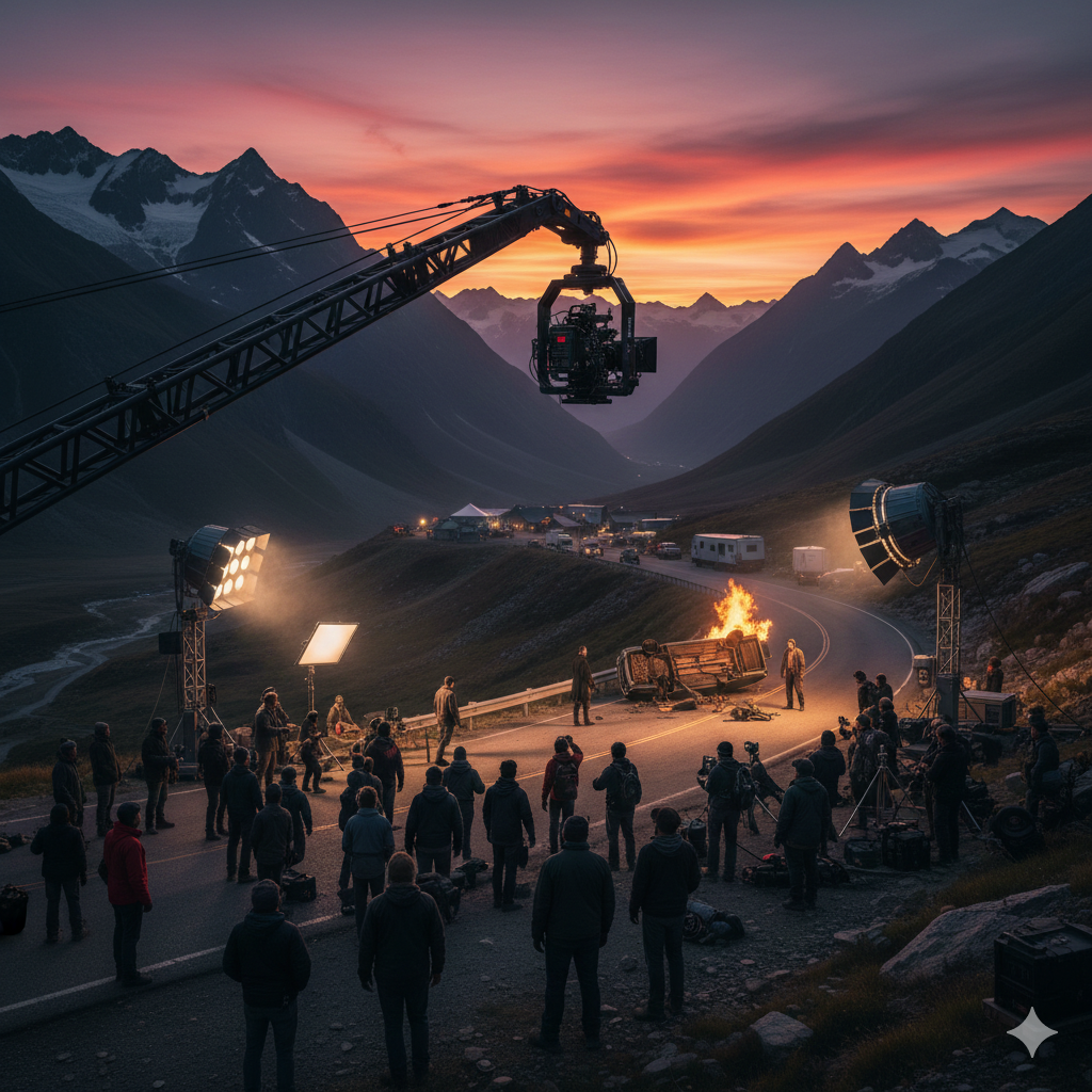 Set Cinematografico Professionale